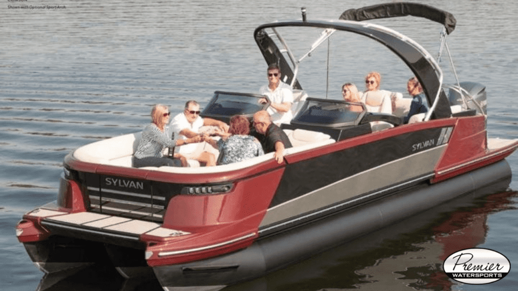 Quad-Style Pontoon Boats