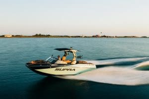 Supra Sl on the water